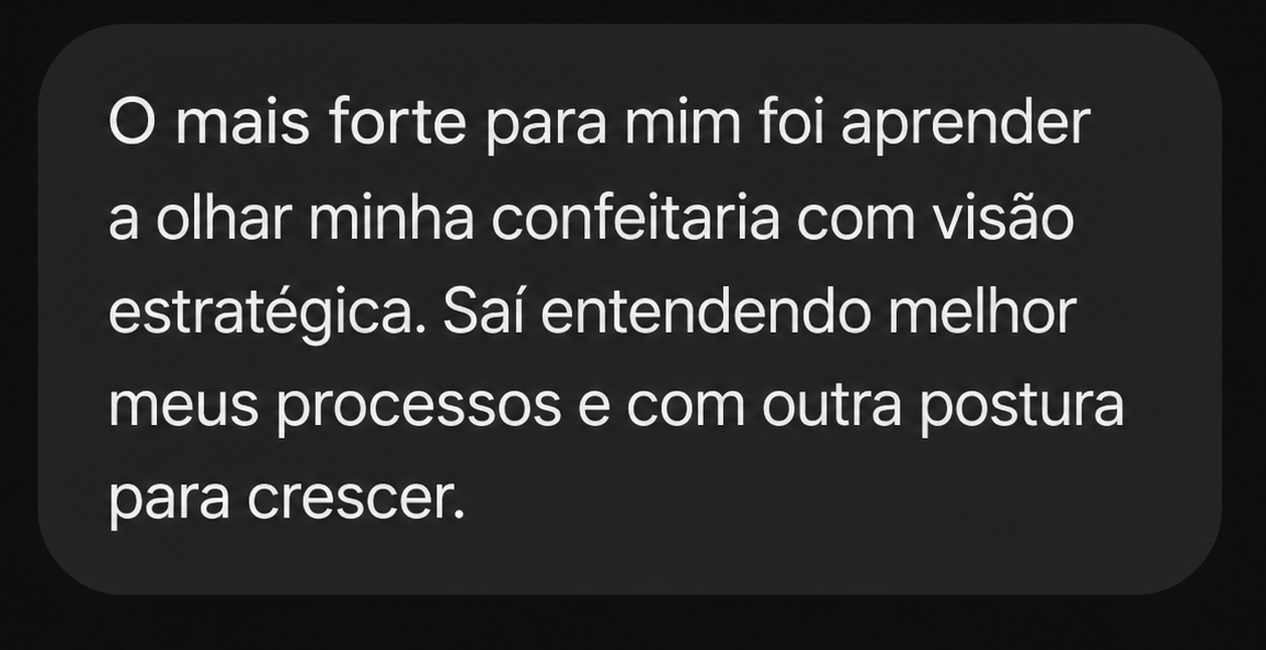 Depoimento de aluna 5